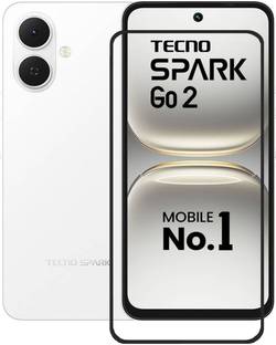 BRENZZ Edge To Edge Tempered Glass for Tecno Spark Go 2, Tecno Spark Go 2