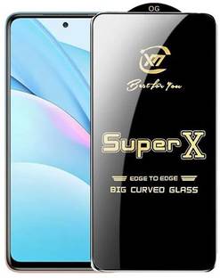 SM Styles Edge To Edge Tempered Glass for LAVA Yuva 3Pro