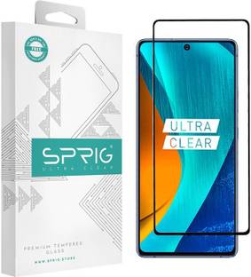 Sprig Edge To Edge Tempered Glass for Sprig Edge To Edge Tempered Glass for SAMSUNG Galaxy F62, Galaxy F62, Samsung F62, F62 (Pack of 1)