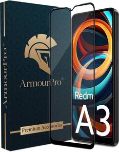 ArmourPro Edge To Edge Tempered Glass for Redmi A3, Redmi 12C, Poco C55, Redmi A3 2024