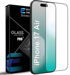 EITANSHA CREATION Edge To Edge Tempered Glass for iPhone 17 Air, Apple iPhone 17 Air