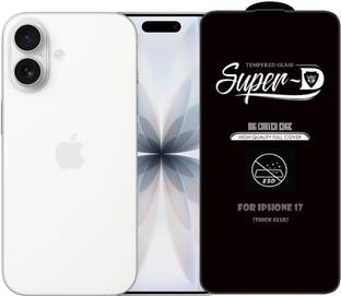 Vetrivel Edge To Edge Tempered Glass for iPhone 17, Perfect Fit