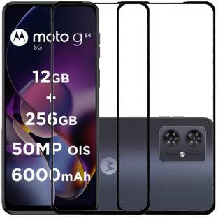 VIGHNAD Edge To Edge Tempered Glass for MOTOROLA g54 5G, MOTOROLA g54, moto g54, moto g54 5g