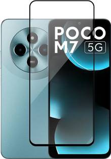 Fablue Edge To Edge Tempered Glass for Poco M7 5G
