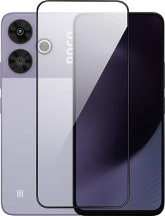 Artistque Edge To Edge Tempered Glass for POCO M6 Plus 5G