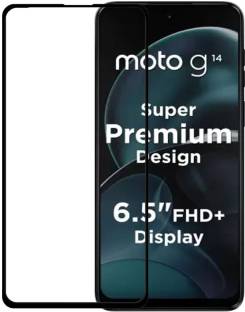 NKCASE Edge To Edge Tempered Glass for Motorola G14, Moto G14