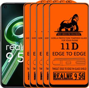 TWIGLO Edge To Edge Tempered Glass for REALME 9 5G