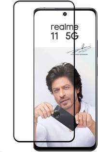 NKCASE Edge To Edge Tempered Glass for Realme 12 5G, Realme 12x 5G, Realme 11 5G, Realme 11x 5G, Realme Narzo 60x 5G, Realme C67 5G