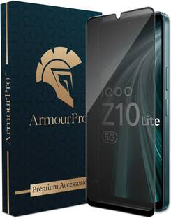 ArmourPro Edge To Edge Tempered Glass for iQOO Z10 Lite 5G, IQOO Z10 Lite, Vivo T4 Lite 5G, Privacy Anti Spy Glass