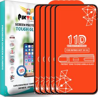 PikTrue Edge To Edge Tempered Glass for Infinix Hot 30 5G