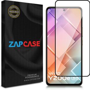 Zapcase Edge To Edge Tempered Glass for Vivo Y200e 5G