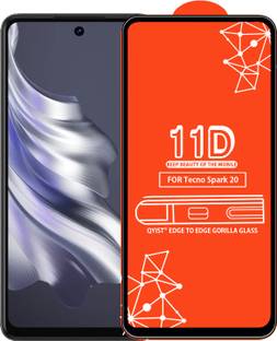 Qyist Edge To Edge Tempered Glass for Tecno Spark 20