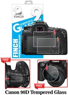 KANCHA Edge To Edge Tempered Glass for CANON 90D DSLR