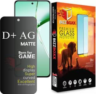 BizzBoxx Edge To Edge Tempered Glass for Oneplus Nord CE4, Nord CE4, Nord CE 4, Nord CE4 D+ AG Matte, CE4 temper glass, Nord CE4 Matte temper glass, screen guard, temper glass, D+ AG Matte, With Camera Cut