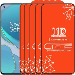 Qyist Edge To Edge Tempered Glass for Oneplus 8T