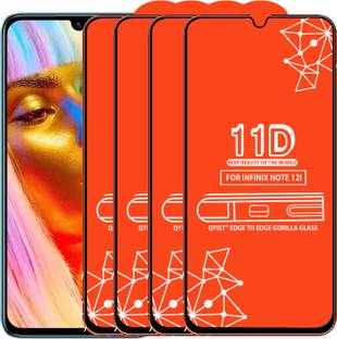 Qyist Edge To Edge Tempered Glass for Infinix Note 12I