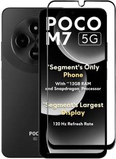 NSTAR Edge To Edge Tempered Glass for Poco M7 5G