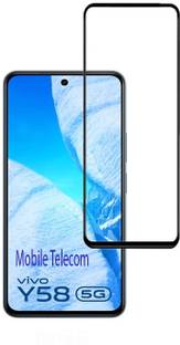 S-Softline Edge To Edge Tempered Glass for Vivo Y58, Full Coverage Gorilla Protector (Except Edges)