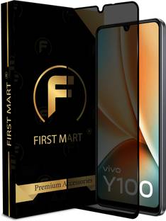 FIRST MART Edge To Edge Tempered Glass for Vivo Y100 5G, Vivo Y100A, Vivo T2 5G, iQOO Z7s 5G, iQOO Z7 5G