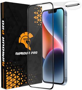 ArmourPro Edge To Edge Tempered Glass for iPhone 14, Apple iPhone 14, Apple iPhone 13 Pro, iPhone 13, Anti Dust Speaker Mesh Protection