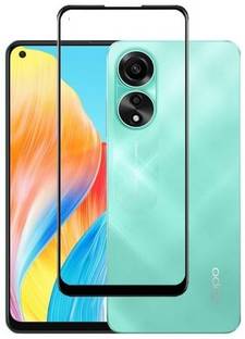 S-Gripline Edge To Edge Tempered Glass for Oppo A78 4G, Premium (Ultra-Slim, Anti-Scratch and Precise ...