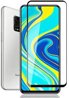 NaturalBuy Edge To Edge Tempered Glass for Xiaomi Redmi Note 9 Pro-Premium Tempered Glass Screen Prote...