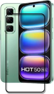 NKCASE Edge To Edge Tempered Glass for Infinix Hot 50 5G