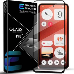 EITANSHA CREATION Edge To Edge Tempered Glass for CMF Phone 1, CMF Nothing Phone 1