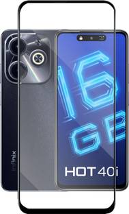 Flipkart SmartBuy Edge To Edge Tempered Glass for Infinix HOT 40i