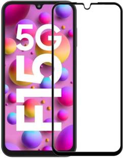 EITANSHA CREATION Edge To Edge Tempered Glass for Samsung Galaxy A15 5G, Samsung Galaxy F15 5G, Samsung Galaxy M15 5G