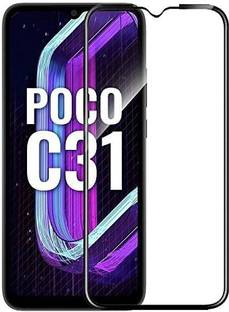 KOKO Edge To Edge Tempered Glass for Poco C31