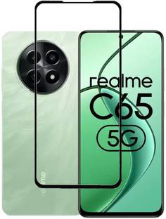 HOBBYTRONICS Edge To Edge Tempered Glass for realme C65 5G, realme C65, Realme C65 5G, Realme C65, REALME C65 5G, REALME C65