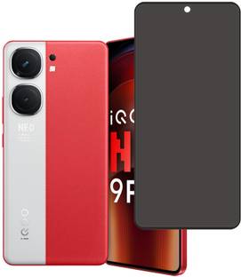 KARTRAY Edge To Edge Tempered Glass for iQOO Neo 9 Pro 5G, Privacy Glass