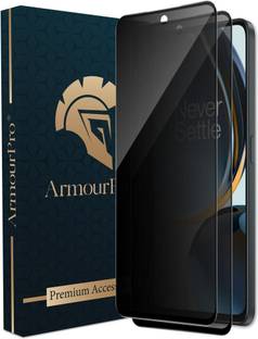 ArmourPro Edge To Edge Tempered Glass for OnePlus Nord CE 3 Lite 5G, Realme 12X 5G, Priavcy Protector