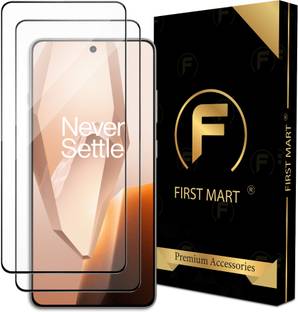 FIRST MART Edge To Edge Tempered Glass for OnePlus 13R 5G, OnePlus 13R, One Plus 13R 5G