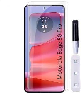 AKSHUD Edge To Edge Tempered Glass for MOTOROLA Edge 50 Pro 5G, MOTO Edge 50 Pro 5G