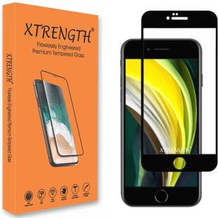 XTRENGTH Edge To Edge Tempered Glass for Apple iPhone SE 2020, Apple iPhone 8, Apple iPhone 7