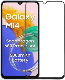 NSTAR Edge To Edge Tempered Glass for Samsung Galaxy M14, Samsung Galaxy M14 4G