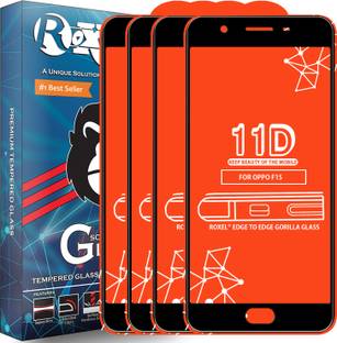 Roxel Edge To Edge Tempered Glass for Oppo F1s