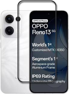 NKCASE Edge To Edge Tempered Glass for Oppo Reno13 5G, Oppo Reno 13 5G