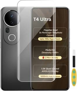 Flipkart SmartBuy Edge To Edge Tempered Glass for Vivo T4 Ultra 5G