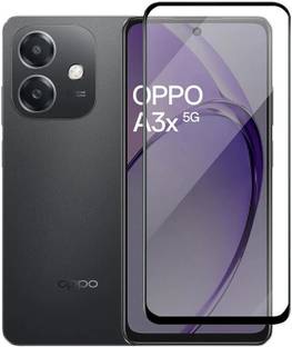 Bodoma Edge To Edge Tempered Glass for Oppo A3X, Oppo A3 Pro 5G, OPPO K12x 5G, Vivo T3X, iQOO Z9X