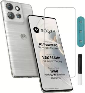 GDBUY Edge To Edge Tempered Glass for Motorola Edge 50, Moto Edge 50