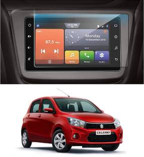 KACA Screen Guard for Company Fitted Infotainment System of Suzuki Celerio ZXi (2021-22) Perfectly Cut, Car Display protector with 9H Hardness [Not Tempered Glass]
