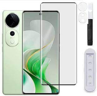 NKCASE Edge To Edge Tempered Glass for Vivo V40 Pro 5G, (UV)