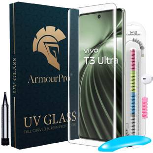 ArmourPro Edge To Edge Tempered Glass for Vivo T3 Ultra, Vivo T3 Ultra 5G