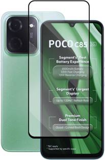 Flipkart SmartBuy Edge To Edge Tempered Glass for Poco C85 5G
