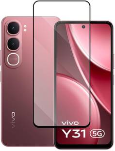 KWINE CASE Edge To Edge Tempered Glass for Vivo Y31 5G