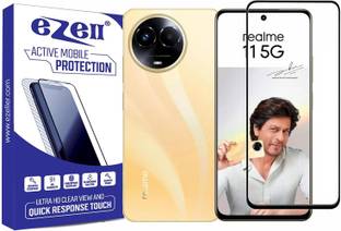 eZell Edge To Edge Tempered Glass for REALME 11 5G