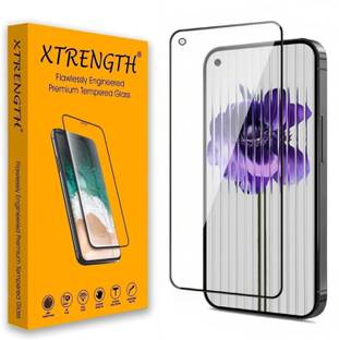 XTRENGTH Edge To Edge Tempered Glass for Nothing Phone (1), Nothing Phone 1, with Easy Installation Kit